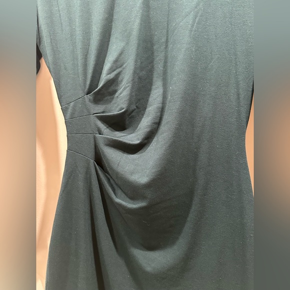 Open Edit Green Long Sleeve Mini Dress - Picture 2 of 7